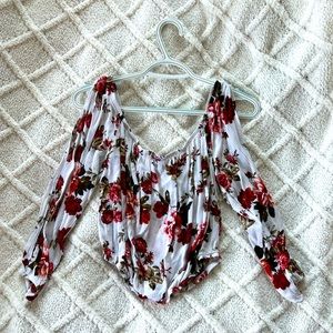 Off the Shoulder Crop Top